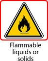 Flammable items