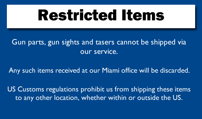 Restricted Items