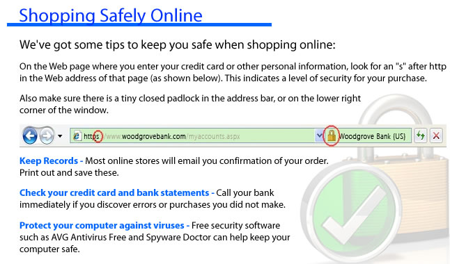 Shop Online Safely